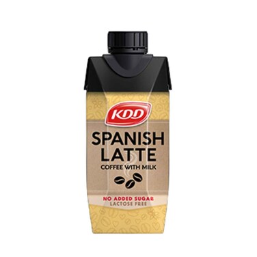 قهوة لاتيه إسبانية كي دي دي مع حليب قليل الدسم 250 مل