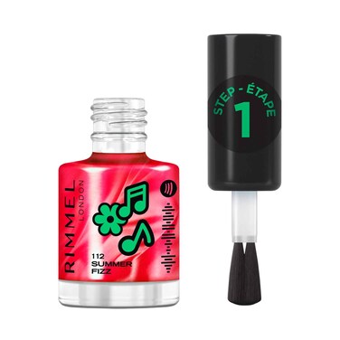 Rimmel London Full Volume Super Gel Nai Polish 112 Summer Frizz Pink Chrome 12ml