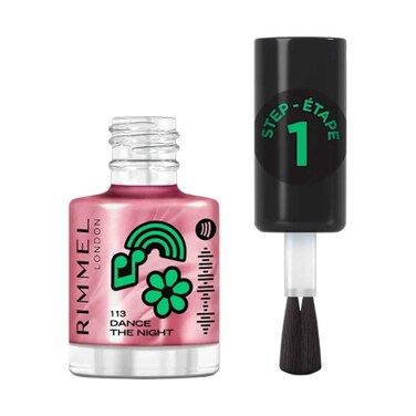 Rimmel London Full Volume Super Gel Nai Polish 113 Dance The Night Pearl 12ml