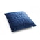 Rankoussi Quilted Cushion Navy Blue Color 45cmx45cm