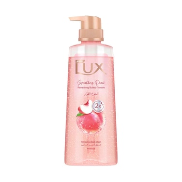 Lux Body Wash Sparkling Peach Refreshing Bubbly Texture 400ml