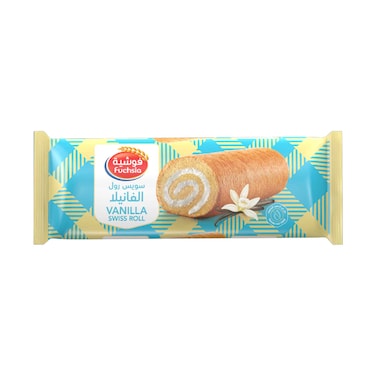 Fuchsia Jumbo Swiss Roll Vanilla 60g