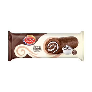 Fuchsia Jumbo Swiss Roll Chocolate 60g