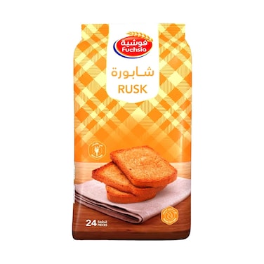 Fuchsia Plain Rusk 375g