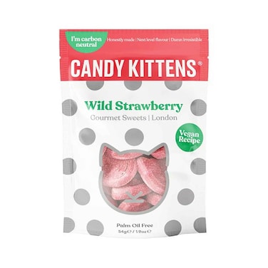 Candy Kittens Wild Strawberry Gourmet Sweets 54g