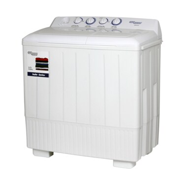 سوبر جنرال غسالة حوضين SGW1212 سعة 12 كجم