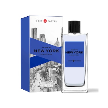 Pret A Porter Fashion Collection New York Eau De Parfum For Men 100ml