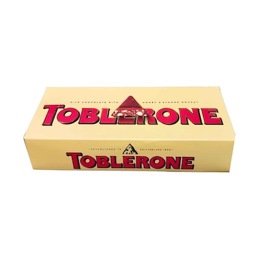 Toblerone Milk Chocolate With Honey &amp; Almond Nougat 100gx5 Pieces