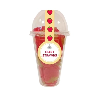 كوب حلوى الفراولة العملاق من بوندز أوف لندن، 260 جرام