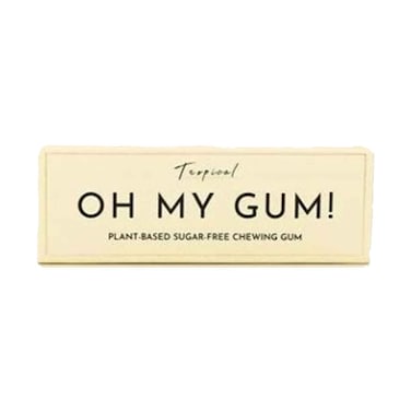 Oh My Gum Chewing Gum With Tropical Flavour 19g