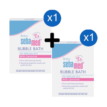 Sebamed Baby Bubble Bath 200ml + 1 Piece