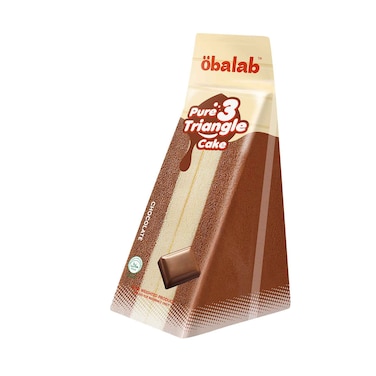 Obalab Pure 3 Triangle Chocolate Cake 100 g