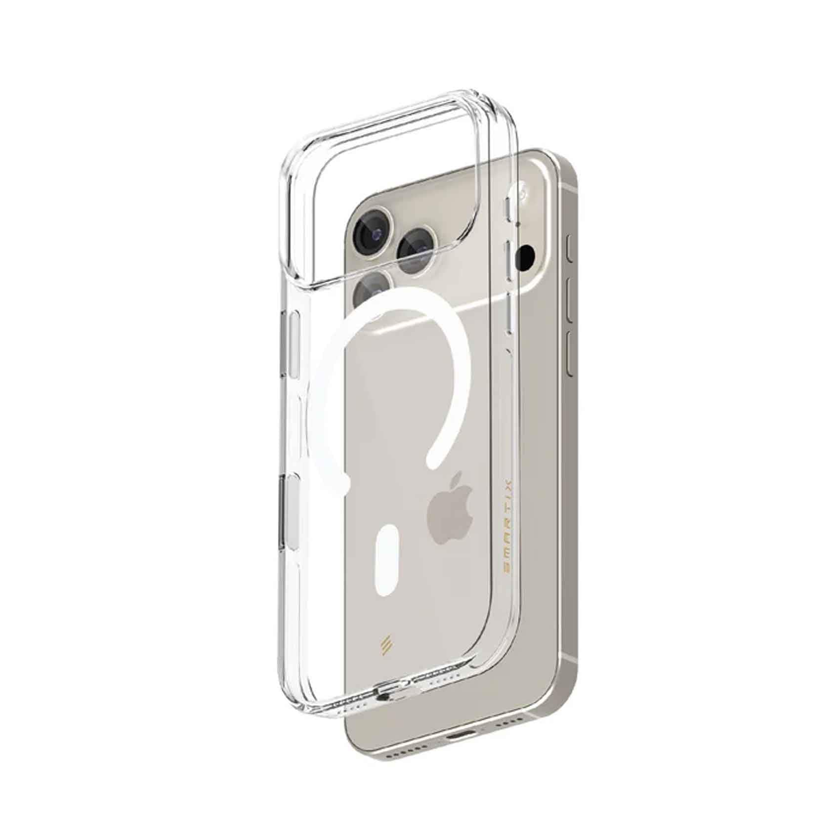 Smartix iPhone17 Pro Magnetic Case Premium Ultra Clear