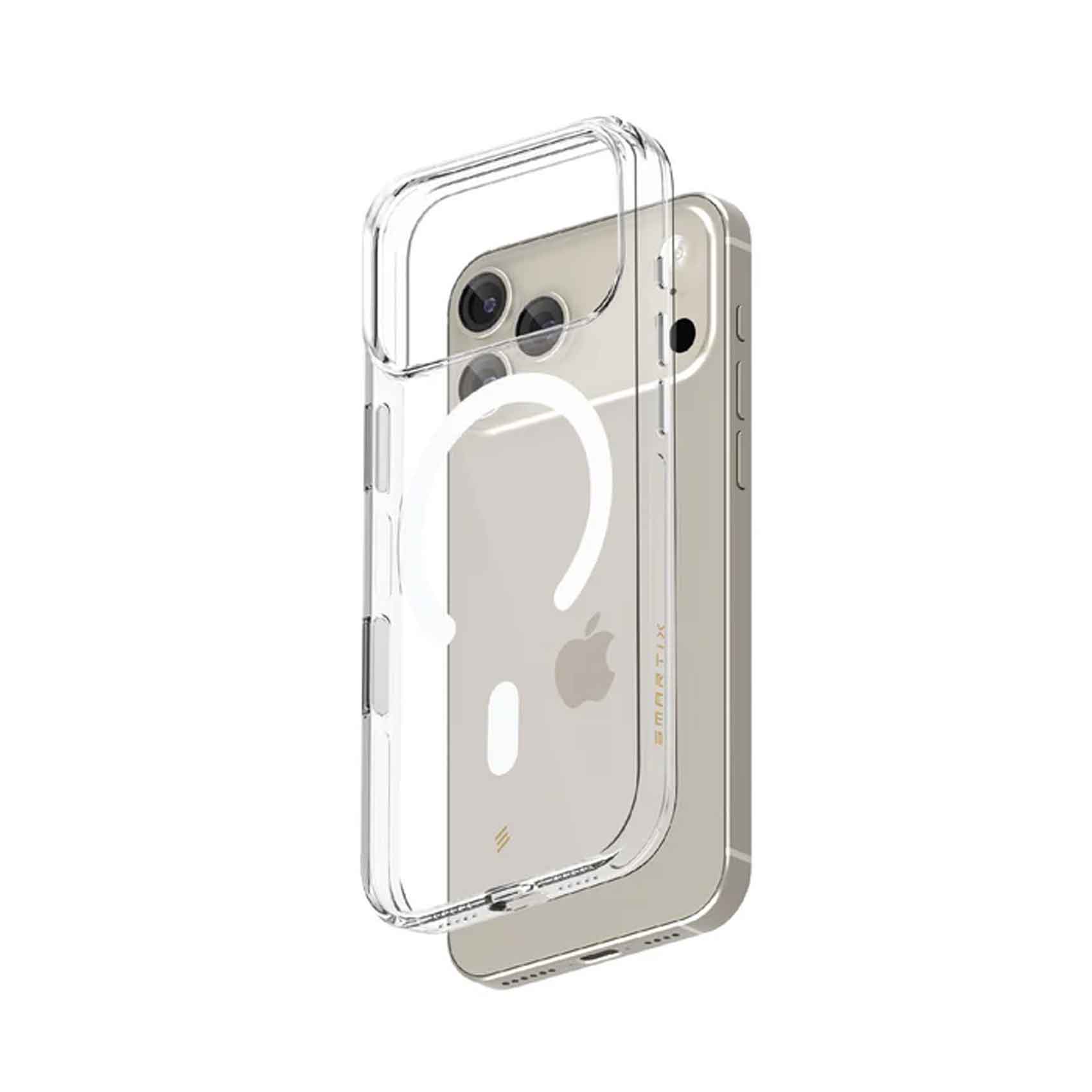 Smartix iPhone17 Pro Magnetic Case Premium Ultra Clear