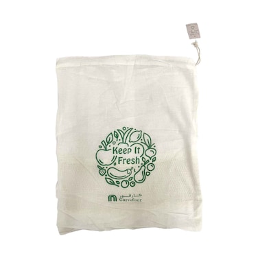 حقيبة كارفور فواكه قطنية