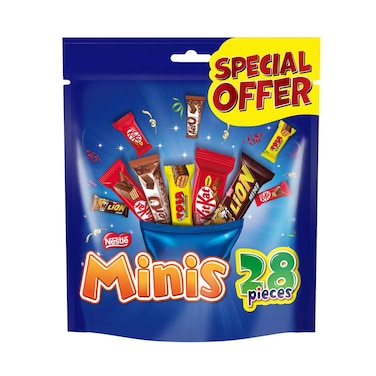 Nestle Minis Mix Bag Chocolate 28 Pieces 338.5g