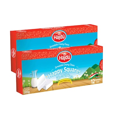 جبنة كريمية قابلة للدهن من هاجدو، 200 غرام × قطعتين