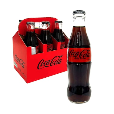 Coca Cola Zero Sugar 290mlx6 Pieces