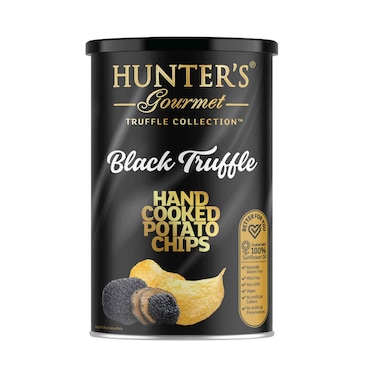 Hunter's Hand Cooked Black Truffle Potato Chips 150g
