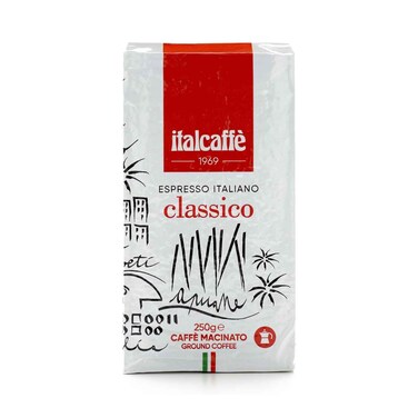 Italcaffe Espresso Italiano Classico Ground Coffee 250g