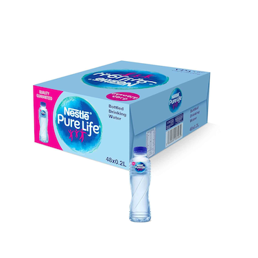 Nestle Pure Life Low Sodium Mineral Water Pet 200mlx48 Pieces