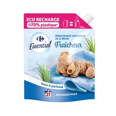 Carrefour Essential Concentrated Freshness Fabric Softener 600ml