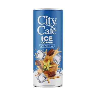 City Cafe Ice Coffee With Vanilla Flavour 180ml