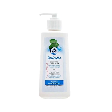 Carrefour Soft Intimate Wash Gel Freshness With Natural Sage Extract 200ml