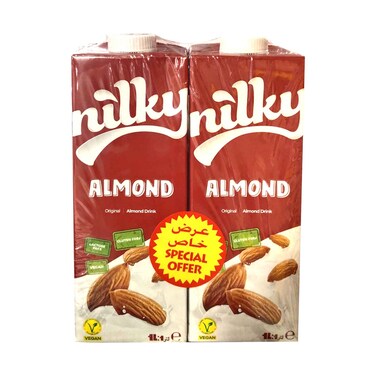 Nilky Almond Original Drink 1lx2 Pieces