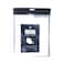 Fashion Academy Men's Vest 3 Pieces Plain White Size XL