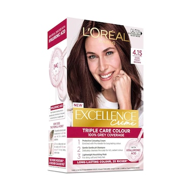 L'Oreal Paris  Hair Color Excellence Creme No.4.15 Dark Frosted Brown
