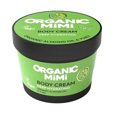 Organic Mimi Body Cream Deep Hydrating With Organic Almond Oil &amp; Yuzu 100ml
