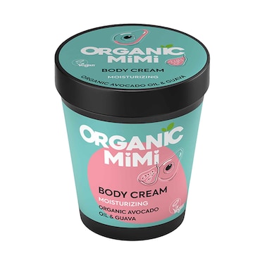 Organic Mimi Body Cream Moisturizing With Organic Avocado Oil &amp; Guava 200ml