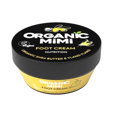 Organic Mimi Foot Cream With Organic Shea Butter &amp; Ylang Yalang 50ml