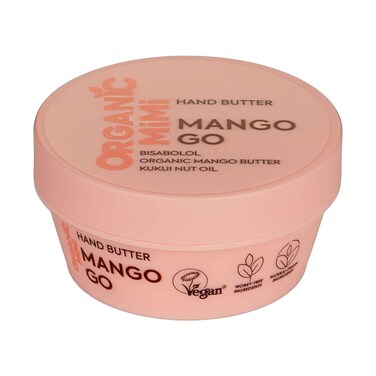 Organic Mimi Hand Butter Mango Go Bisabolol With Organic Mango Butter &amp; Kukui Nut Oil 50ml