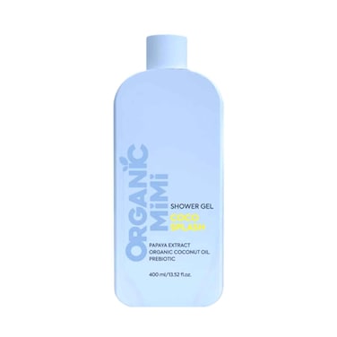 Organic Mimi Shower Gel Coco Splash With Organic Coconut Oil &amp; Prebiotic 400ml