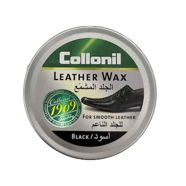 علبة شمع جلد كولونيل أسود 50 مل