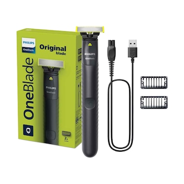 آلة حلاقة فيليبس ون بليد للتشذيب والحلاقة للاستخدام الجاف والرطب QP1424
