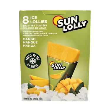 مصاصات صن لولي المانجو المثلجة 60 مل × 8 قطع