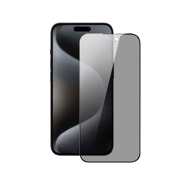 واقي شاشة خصوصية لهاتف آيفون 16 برو بلاتينيوم