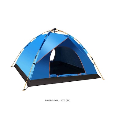 Outdoor Camping Tent 2 x 2m 4 Person