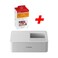 Canon Printer Selphy Photo Wifi CP-1500 + RP108 Paper Bundle White