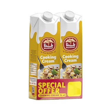 Baladna Cooking Cream 1lx2 Pieces