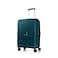 American Tourister Hundo Spinner Hard Trolley 4 Wheels Deep Teal 68cm