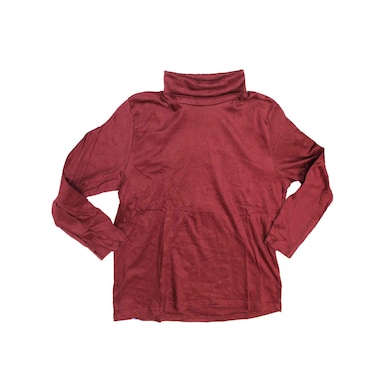 Men's Long Sleeves T-shirt High Neck, Free Size Assorted