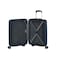 American Tourister Aerojoy Hard Trolley Luggage TSA 4 Wheels, Dark Blue 55cm