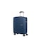 American Tourister Aerojoy Hard Trolley Luggage TSA 4 Wheels, Dark Blue 55cm