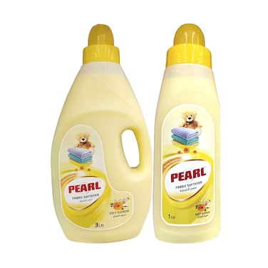 Pearl Fabric Softener Soft Sunrise 3l+1l