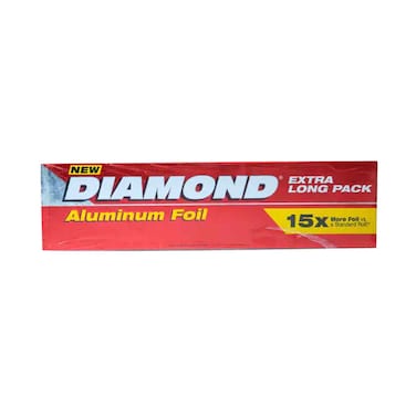 Diamond Aluminum Foil Extra Long Pack 120mx30cm