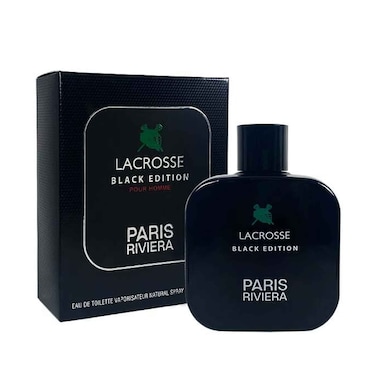 Paris Riviera Lacrosse Black Edition Eau De Toilette Perfume Spray 100ml
